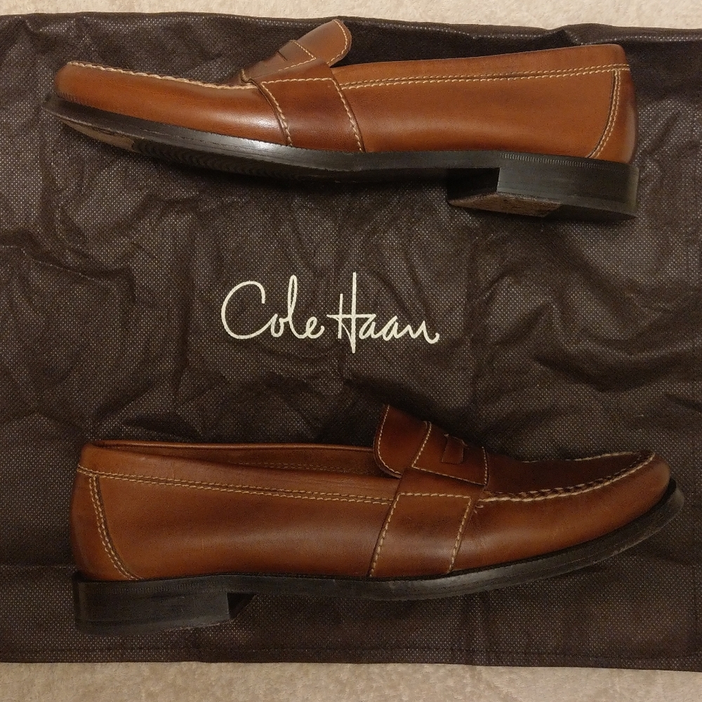 Cole Haan 01462 X casual brown Penny loafer